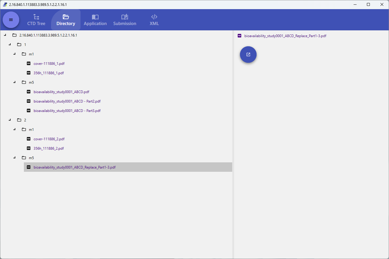 Directory tab