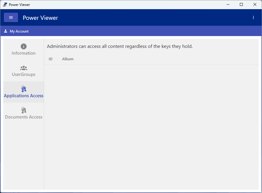 MyAccount (Applications Access)